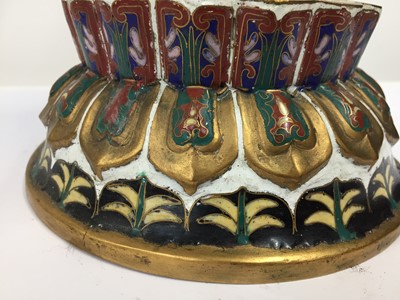 Lot 703 - A PAIR OF CHINESE CLOISONNÉ 'DUCK' INCENSE BURNERS AND COVERS