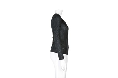 Lot 410 - Gucci Black Cashmere Knit Cardigan - Size M