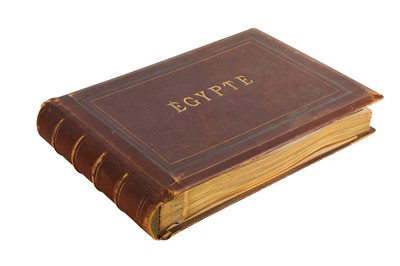 Lot 438 - AN ALBUM OF VIEWS AND PORTRAITS WITH PHOTOGRAPHS BY ZANGAKI, LEKEGIAN, AND OTHERS: EGYPT AND SUDAN