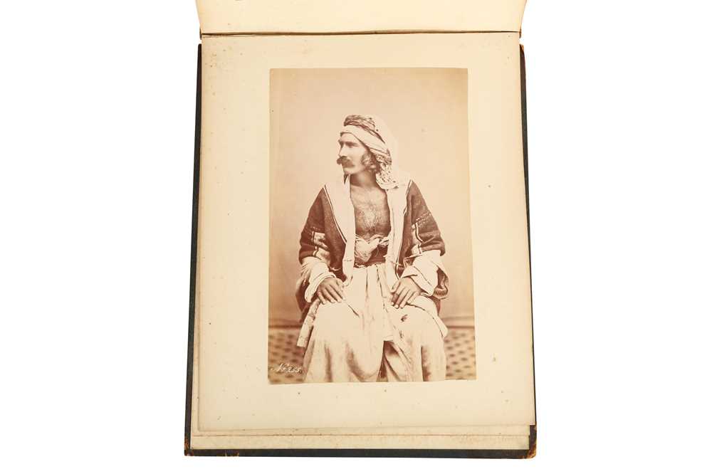 Lot 246 - AN ALBUM OF PORTRAITS & COSTUME STUDIES: MIDDLE EAST & NORTH AFRICA