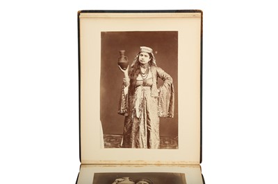 Lot 246 - AN ALBUM OF PORTRAITS & COSTUME STUDIES: MIDDLE EAST & NORTH AFRICA