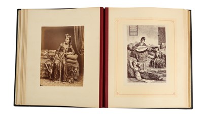 Lot 94 - LEVANT, ALBUM OF COSTUME STUDIES & PORTRAITS