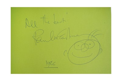 Lot 46 - Autograph Album.- Incl. Paul McCartney