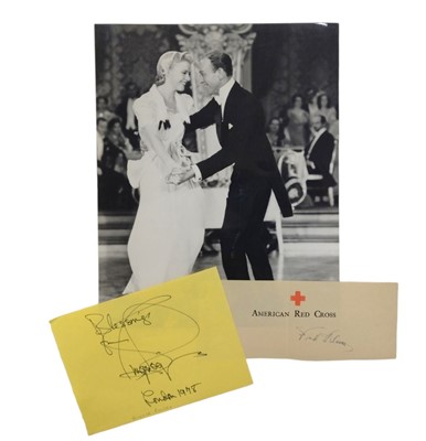 Lot 103 - Astaire (Fred) & Ginger Rogers