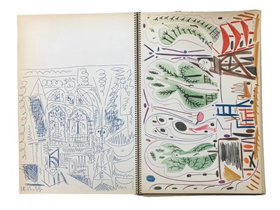 Lot 296 - Picasso (Pablo) Picasso’s Sketchbook