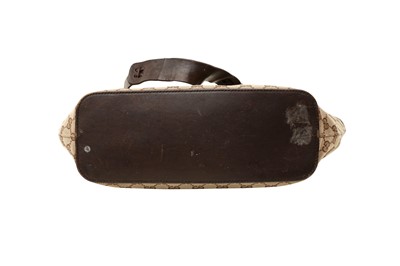 Lot 247 - Gucci Brown GG Logo Monogram Shoulder Bag