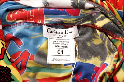 Lot 31 - Christian Dior Multicolour Rasta Mania Sarong - Size XS