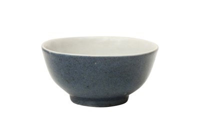 Lot 65 - A CHINESE BLUE-GLAZED BOWL