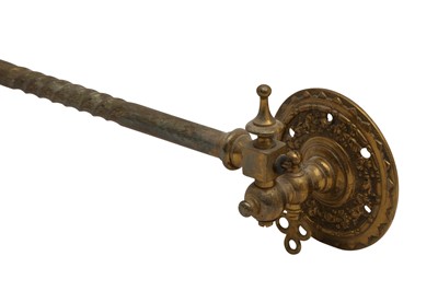 Lot 359 - A PAIR OF VICTORIAN OIL LAMP SCONCES