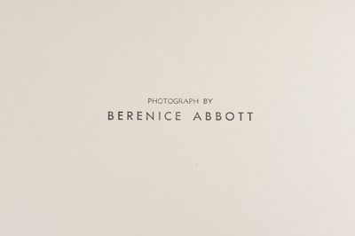 Lot 214 - Berenice Abbott (1898-1991)