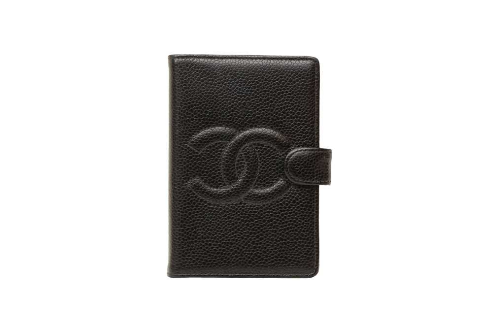 Lot 525 - Chanel Black CC Small Agenda Cover