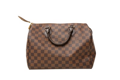 Lot 253 - Louis Vuitton Damier Ebene Speedy 30