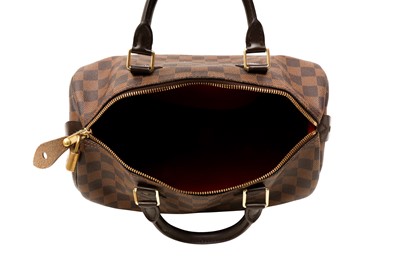 Lot 253 - Louis Vuitton Damier Ebene Speedy 30