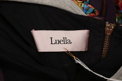 Lot 67 - Luella Floral Print Sleeveless Dress - Size UK 10