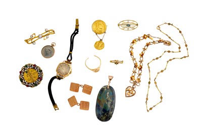 Lot 27 - A GROUP OF JEWELLERY