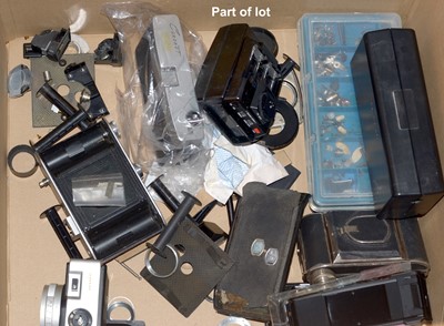 Lot 72 - Large Quantity of Olympus Spare Parts, Plus Cameras for Spares.