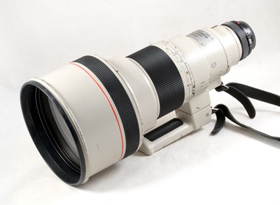 Lot 191 - Canon FD 400mm f2.8 L Telephoto Lens, needs Slight Attention.