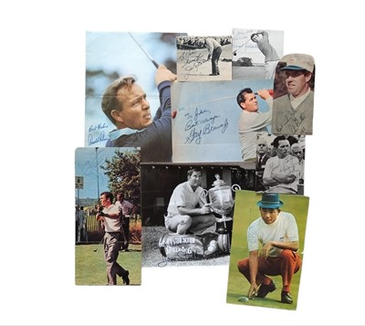 Lot 453 - Golf Interest.- Autograph Collection