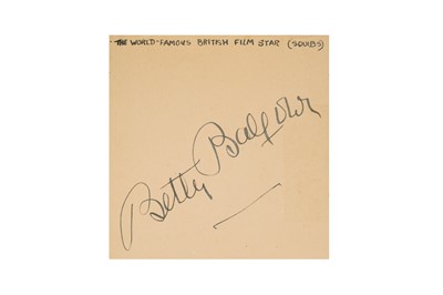 Lot 24 - Autograph Album.- Music Interest