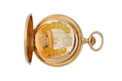 Lot 362 - LOUIS AUDEMARS POCKET WATCH.