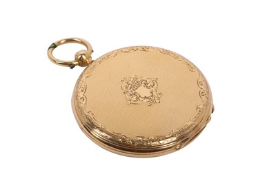 Lot 78 - FULL-HUNTER POCKET WATCH.
