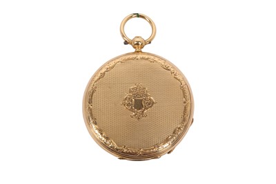 Lot 78 - FULL-HUNTER POCKET WATCH.