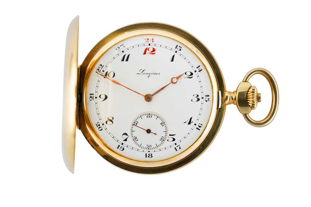 Lot 366 - LONGINES POCKET WATCH