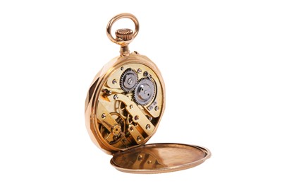 Lot 81 - OPEN-FACE POCKET WATCH.