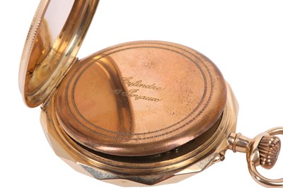 Lot 81 - OPEN-FACE POCKET WATCH.