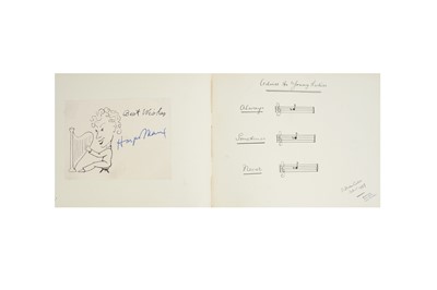 Lot 28 - Autograph Albums.- Actors, Musicians & Authors