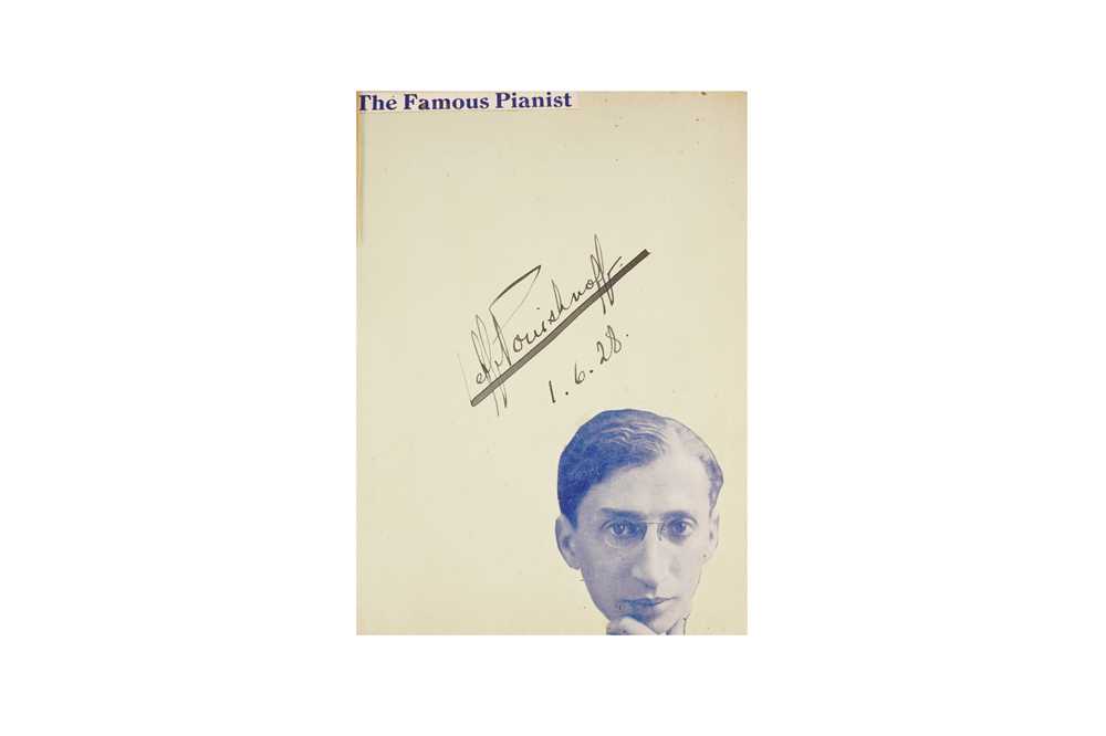 Lot 28 - Autograph Albums.- Actors, Musicians & Authors