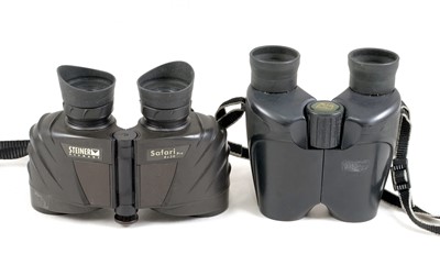 Lot 475 - Steiner Safari Pro 8x30 and Jenoptik 12x30 Binoculars.