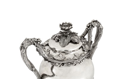 Lot 75 - Indian colonial interest – A fine William IV sterling silver twin handled cup and cover, London 1830 by messrs Barnard