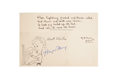 Lot 32 - Autograph Albums.- Incl. Cole Porter