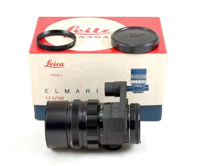 Lot 439 - Leica Canada Elmarit 135mm f2.8 Lens, with Goggles.