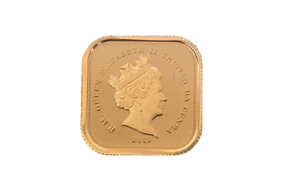 Lot 94 - A 2015 GOLD £1 COIN AND 2019 QUARTER SOVEREIGN COIN