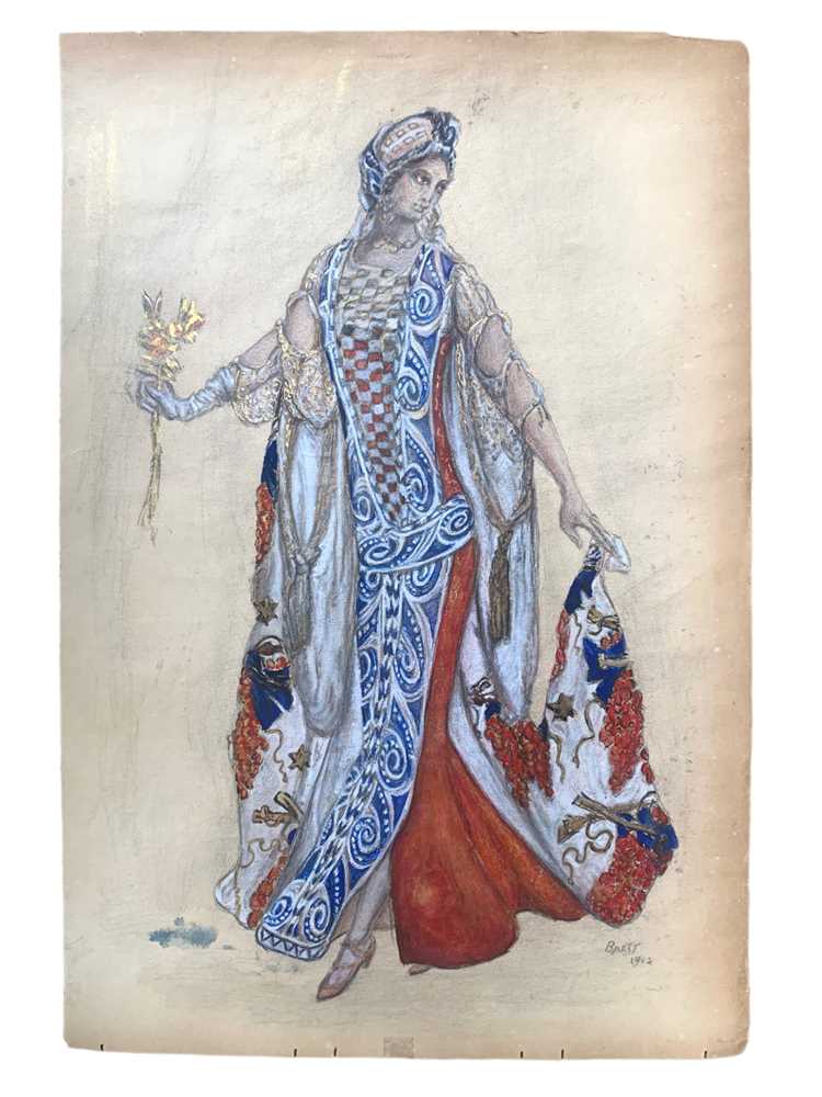 Lot 170 - Costume design.- After Bakst (Leon)