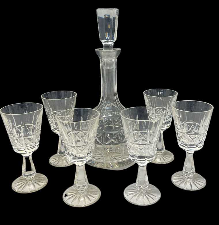 Lot 240 - A SET OF WATERFORD CRYSTAL 'KYLEMORE' CLARET