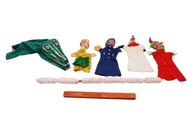 Lot 182 - A GROUP OF PUNCH AND JUDY PUPPETS