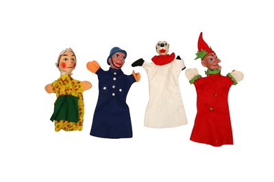 Lot 182 - A GROUP OF PUNCH AND JUDY PUPPETS