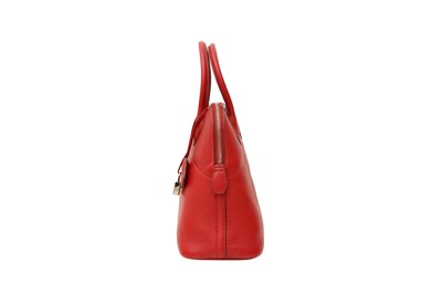 Lot 46 - Hermes Rouge Grenat Clemence Bolide 31