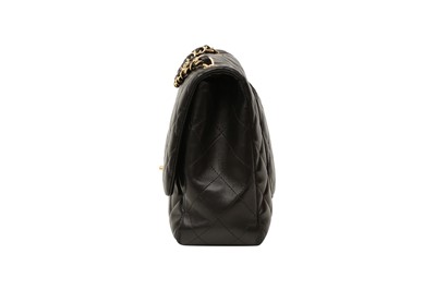 Lot 457 - Chanel Black Jumbo Classic Single Flap Bag