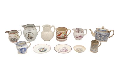 Lot 143 - A GROUP OF COMMERATIVE CERAMICS