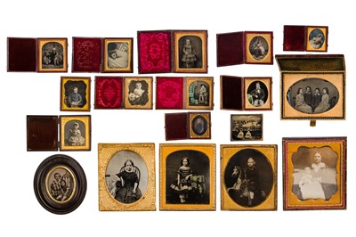 Lot 8 - Various Ambrotypists & Daguerreians, c.1850s-60s