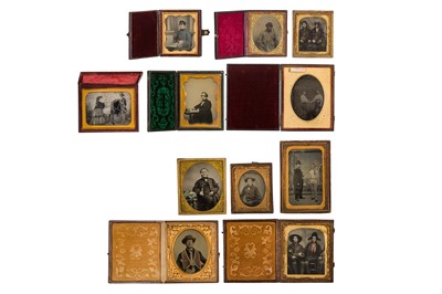 Lot 14 - Various Ambrotypists, c.1860s