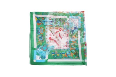 Lot 200 - Hermes 'Fantaisies Indiennes' Print Silk Scarf 140