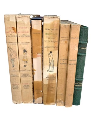 Lot 156 - Illustrated French Fiction