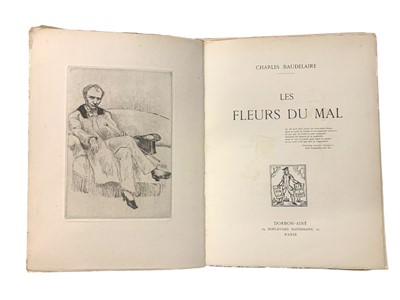 Lot 174 - Ranson (René), Baudelaire (Charles), Les Fleurs du Mal