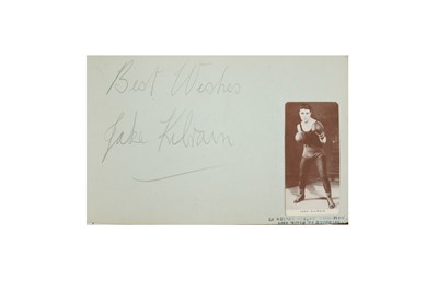 Lot 27 - Autograph Albums.- Actors, Entertainers & Boxers