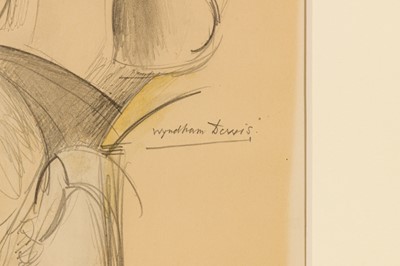 Lot 28 - WYNDHAM LEWIS (BRITISH, 1882-1957)